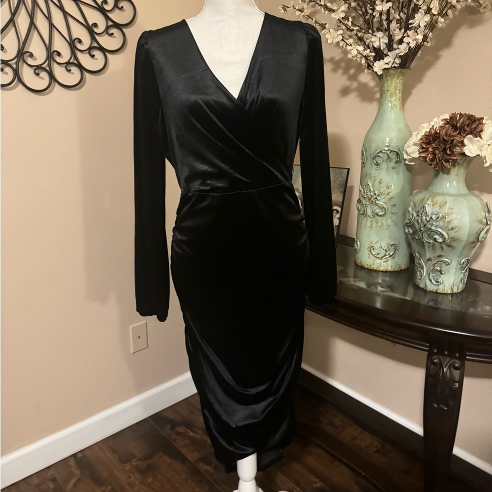 Inc velvet dress